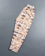 ست بلوز و شلوار خانگی لیموتین شیر شاد - Image 5