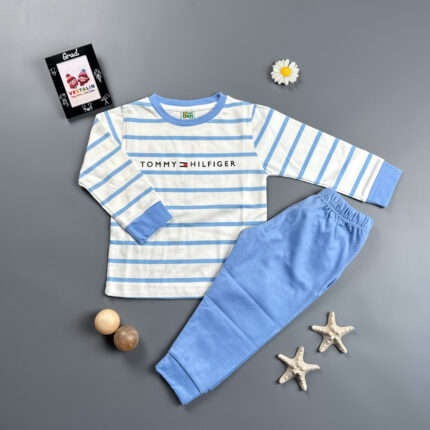 ست بلوز و شلوار خانگی پنبه ای تامی بن صالح