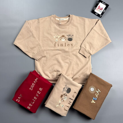 بلوز دورس بچگانه یل کیدز طرح کایان، رنگ صورتی، بافت نرم