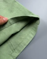 ست بلوز و شلوار کتان چاپی سبز دخترانه پاگو - Image 7
