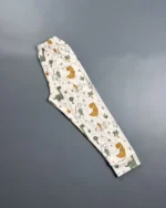 ست تیشرت و شلوار لیموتین طرح دایناسور سبز - Image 3