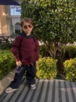هودی و شلوار دورس سهنخ الماس دوکی | مناسب 3 سال تا سایز مادر - Image 7